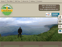 Tablet Screenshot of doolincliffwalk.com